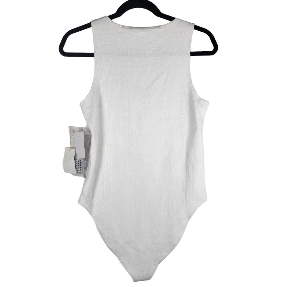 GOOD AMERICAN Womens 4 The Feel Good Body Bodysuit Sleeveless Tank Top Stars New - Picture 6 of 10